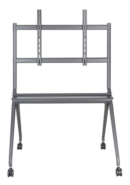 Picture of 50-86'' Heavy-Duty Studio TV Cart/Trolley Up to 120Kgs Inc Large 75mm Caster Wheels