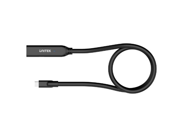 Picture of 5m 10Gbps USB-C Extension Cable Built-in Signal Boosters 10Gbps Data Transfer