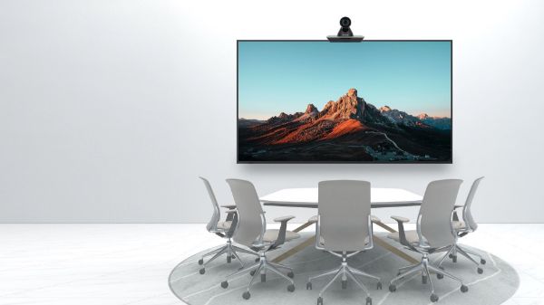 Picture of 4K UHD PTZ Conference Camera w/ 12x Zoom. Plug & Play USB-C Conect.