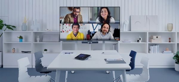 Picture of 12MP Conference Webcam w/ 4K Wide-Angle & Digital Zoom. Auto Adjust Advanced AI