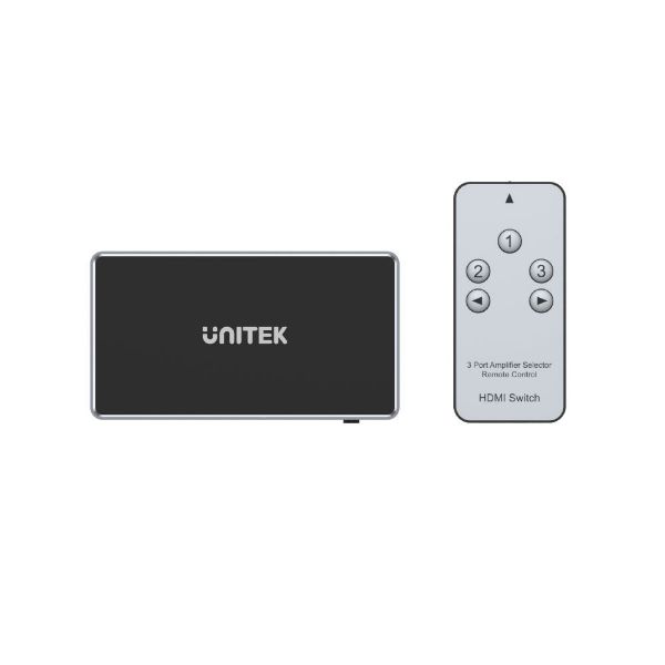 Picture of 3-In-1-Out 4K HDMI 1.4b Switch. Supports up to 4K@30Hz (UHD) Resolution (3840 x 2160)