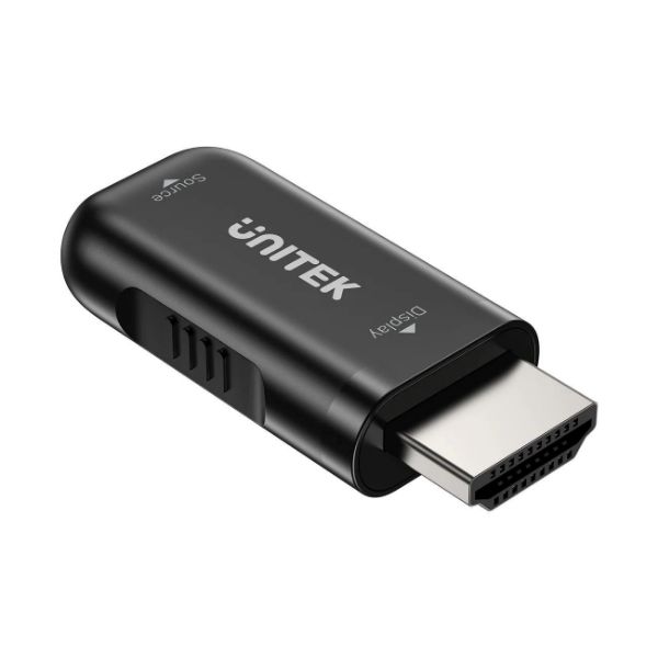 Picture of USB-C F to HDMI M Adapter. Supports 4K & 1080P@60Hz HD HDCP & Dynamic HDR Compact