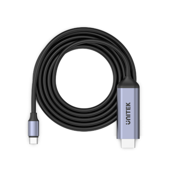 Picture of 1.8m 8K USB-C to HDMI Cable. Supports Premium AV UltraHD 8K Supports Res up to 8K@60Hz.