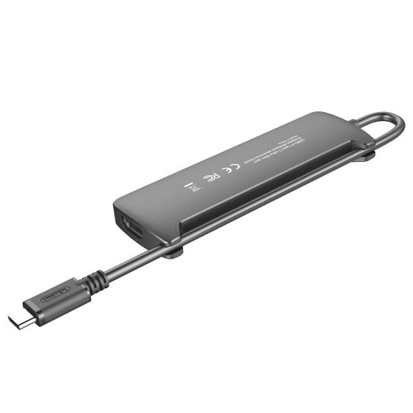 Picture of USB 3.1 4-in-1 Multi-Port Hub with USB-C Connector. Incl 3x USB-A Ports & 1x HDMI