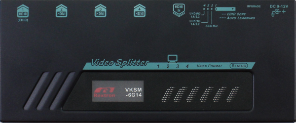 Picture of 1-In-4-out 18G HDMI 2.0 Splitter. Supports Ultra-HD Resolution up to 4K@60Hz