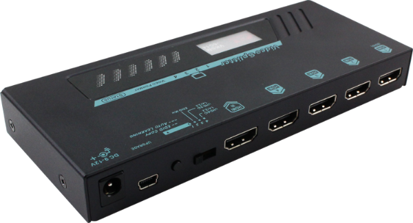 Picture of 1-In-4-out 18G HDMI 2.0 Splitter. Supports Ultra-HD Resolution up to 4K@60Hz