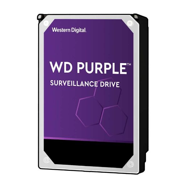 Picture of 4TB Purple 3.5'' Surveillance Surveillance Internal HDD SATA 64MB Cache 24x7 Always on. Up