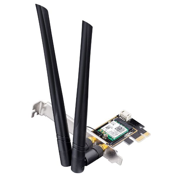 Picture of AX3000 Wi-Fi 6 Bluetooth Dual Band PCI Express Adapter. Intel AX200