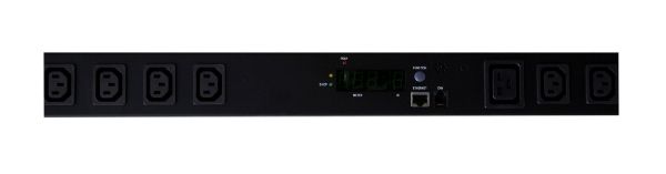 Picture of 24 Outlet Power Rail. Remote Monitoring Current Measurement Mail Notification