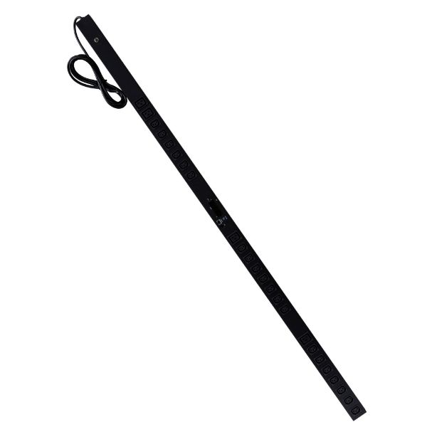 Picture of 24 Outlet Power Rail. Remote Monitoring Current Measurement Mail Notification