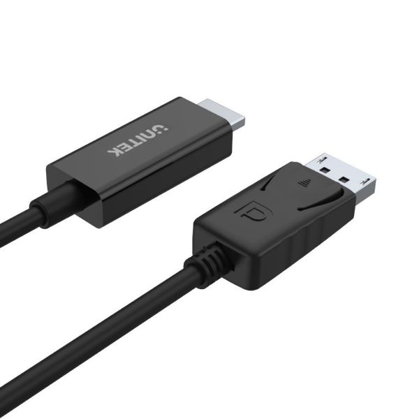 Picture of 1.8m DisplayPort to HDMI Cable. FHD up to 1920x1200 PC & HDTV up to 1080P.