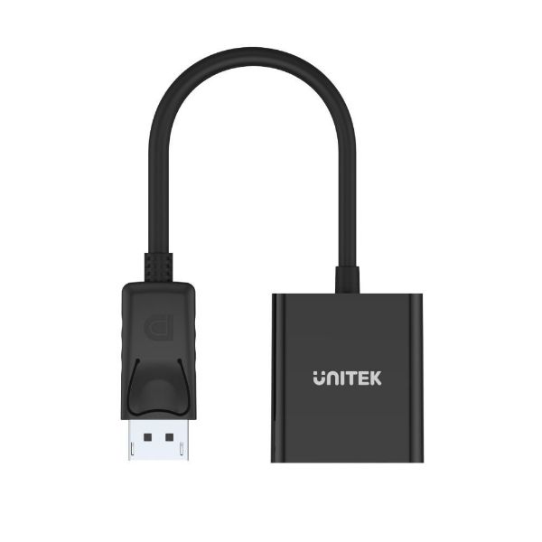 Picture of 1080P DisplayPort to HDMI FHD Adapter w/ 20cm Cable. PC Res up to 1920x1200
