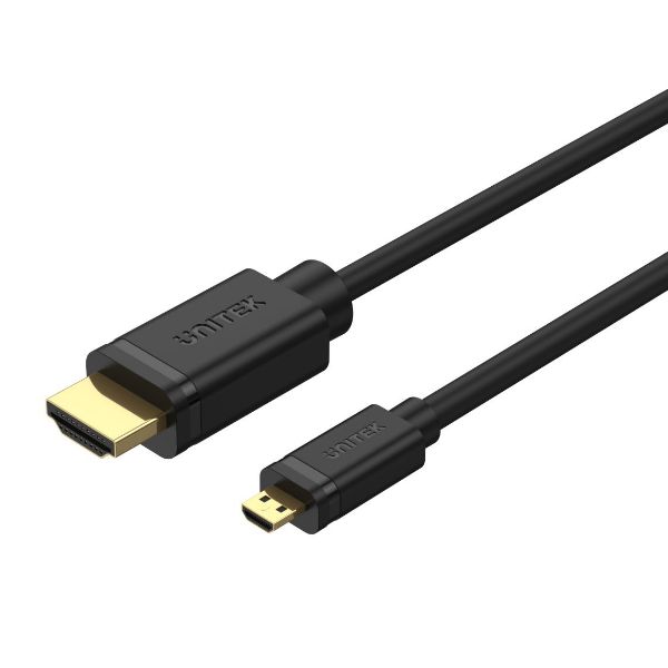 Picture of 2M Micro HDMI Male to HDMI Male Cable