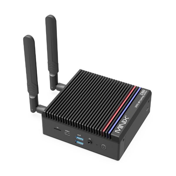 Picture of Neo Z350-0dB Intel Core i3-N350 Fanless Mini PC Windows 11 Pro. 8 cores 16GB
