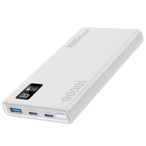 Picture of 10000mAh Super Slim Smart Charging Power Bank 20W Dual USB-C & 1x 22.5W USB-A QC 3.0