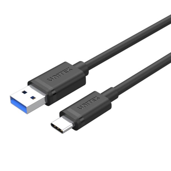 Picture of 1.5m USB 3.0 USB-A Male To USB-C Cable. Reversible USB-C. Supports Data Transfer