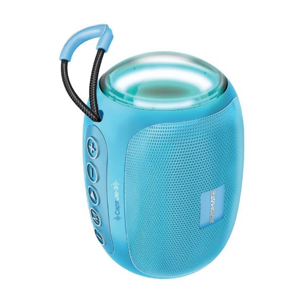 Picture of 5W Wireless HD Bluetooth Portable Speaker w/ Built-in Lanyard Blue