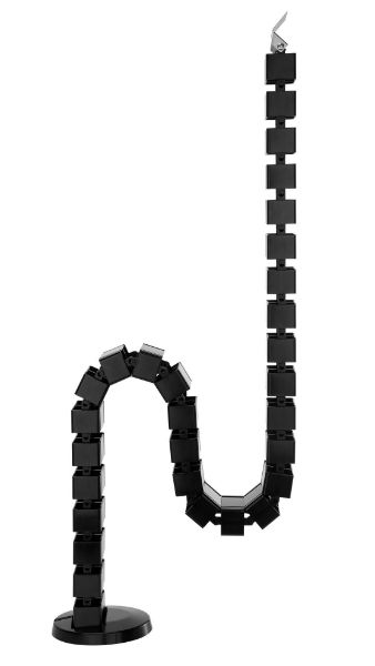 Picture of Deluxe BLK Cable Management Spine Great for Height Adjust Sit-Stand/Stationary Desk