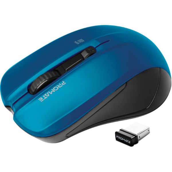Picture of Ergonomic Wireless Mouse w/ Ambidextrous Design. 800/1200/1600Dpi 10m Working