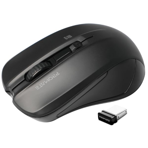 Picture of Ergonomic Wireless Mouse w/ Ambidextrous Design. 800/1200/1600Dpi 10m Working
