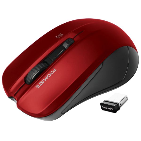 Picture of Ergonomic Wireless Mouse w/ Ambidextrous Design. 800/1200/1600Dpi 10m Working