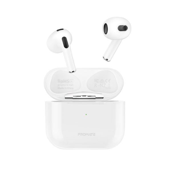 Picture of PROMATE In-Ear Bluetooth Earbuds with Intellitouch and 350mAh Charging Case Built