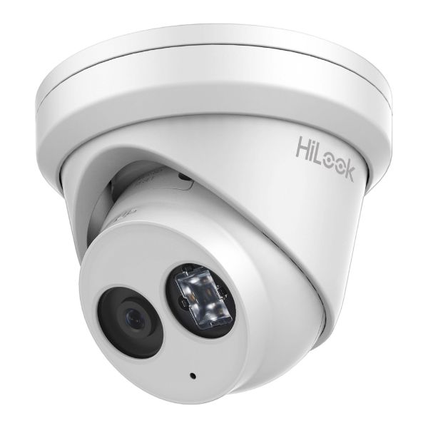 Picture of 6MP IP POE Turret Camera with 2.8mm Fixed Lens. H265. M up to 30m. Built-in Audio Mic.