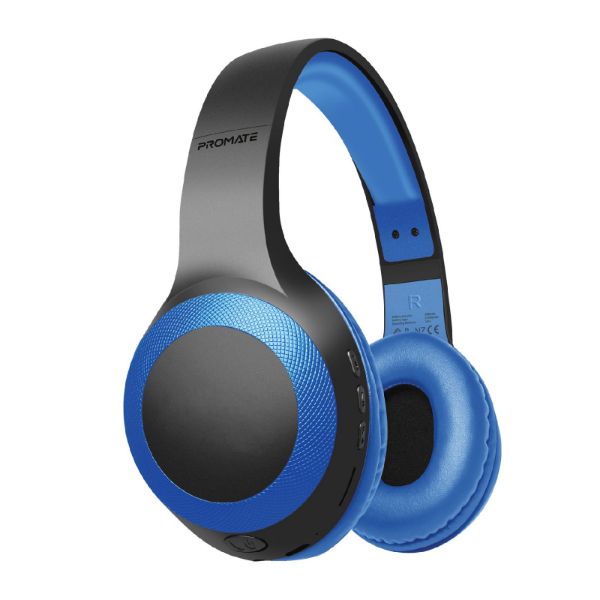 Picture of Deep Base Bluetooth V5.0 Wireless Over-ear Headphones. Up to 5 Hours Playback