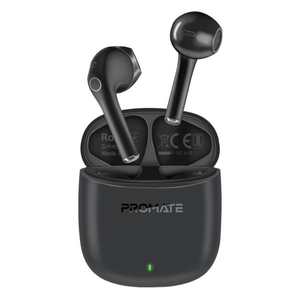 Picture of In-Ear HD Bluetooth Earbuds Intellitouch & 260mAh Charging Case. Ergonomic Fit