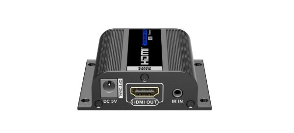 Picture of HDMI & IR Extender Kit over Cat6 w/ EDID switch. Loop out connection Port on Transmitter