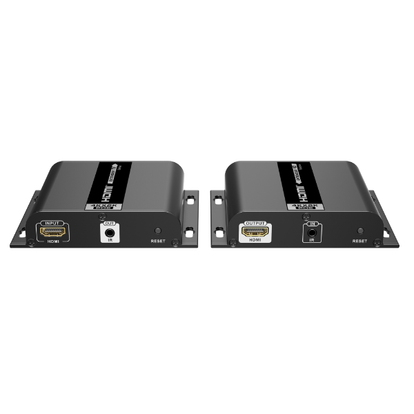 Picture of 4K2K HDMI POE Extender Over IP CAT5e/6 Network Cable. Transmitter & Receiver.