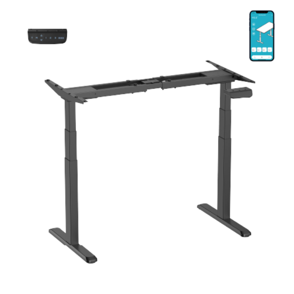 Picture of Pro Smart Dual-Motor Sit Stand Desk w/ Intelligent APP Control. Programmable Height