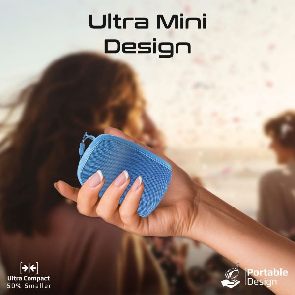 Picture of 5W Wireless HD Bluetooth Portable Speaker w/ Built-in Lanyard. Battery Capacity 1200