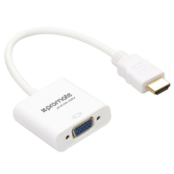 Picture of HDMI (Male) to VGA (Female Display Adaptor Kit. Supports up to 1920x1080@60Hz.