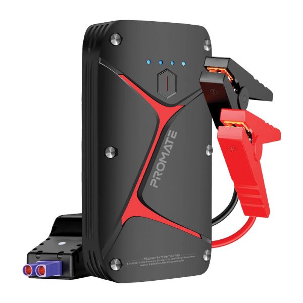 Picture of 12V IP67 Car Jump Starter w/ Built-in 16000mAh Powerbank 80lm LED Flashlight