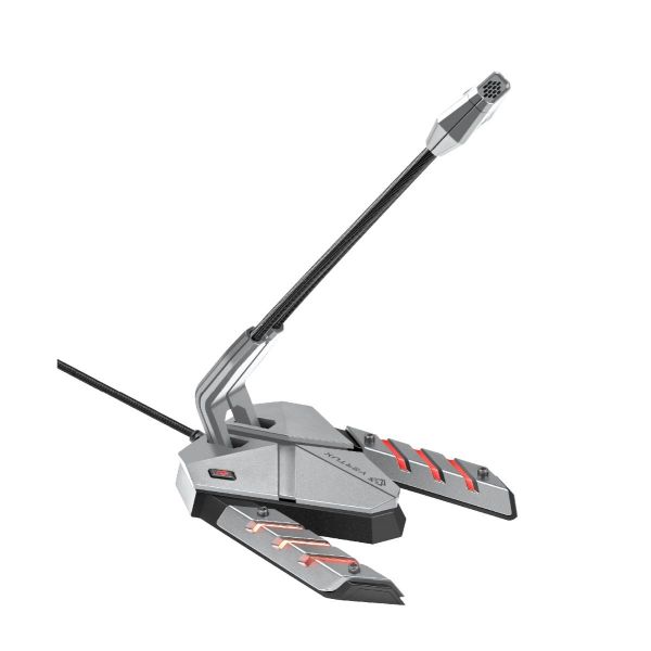 Picture of OmniDirectional USB Microphone w/ Gooseneck Stand w/ Mute Button. One Touch LED