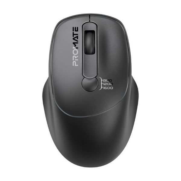Picture of EZGrip Ambidextrous Ergonomic Wireless Mouse. 800/1200/1600Dpi Plug & Play