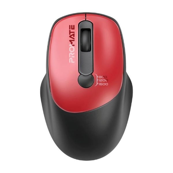 Picture of EZGrip Ambidextrous Ergonomic Wireless Mouse. 800/1200/1600Dpi Plug & Play