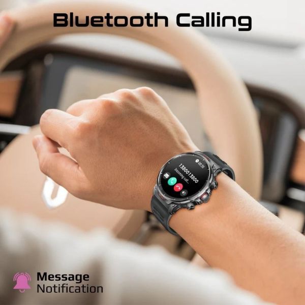 Picture of IP67 1.85'' Fitness Tracker Smartwatch w/ BT Calling. Up to 60 Days Standby 7-10