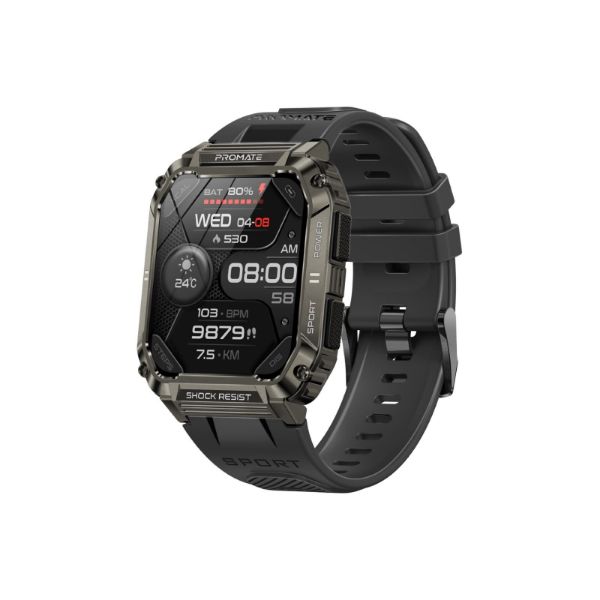 Picture of IP67 Shock-Resist Smart Watch w/ Fitness Tracker & Bluetooth Calling. Large 1.95'