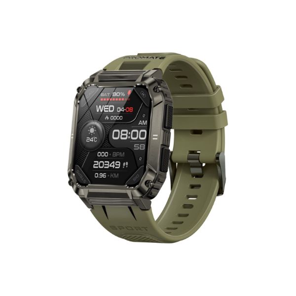 Picture of IP67 Shock-Resist Smart Watch w/ Fitness Tracker & Bluetooth Calling. Large 1.95'