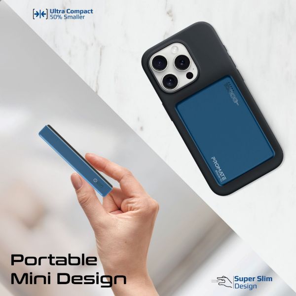 Picture of 10000mAh UltraSlim Wireless Charging 15W MagSafe 20WPD USB-C In/Out Port Smart