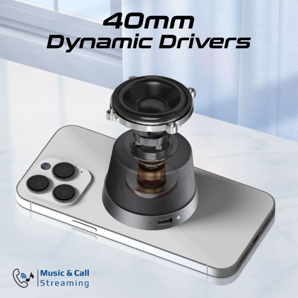 Picture of 3W Mini Bluetooth Speaker w/ Magsafe Compatible Base. Supports Music & Calls High