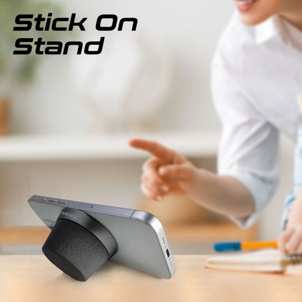 Picture of 3W Mini Bluetooth Speaker w/ Magsafe Compatible Base. Supports Music & Calls High