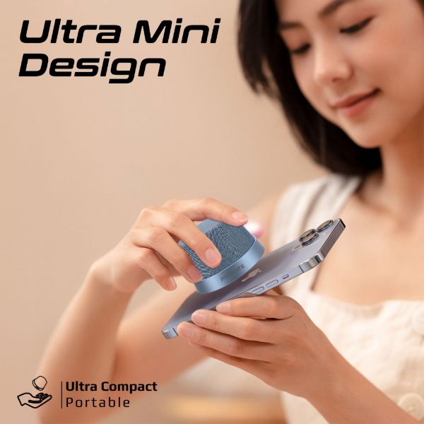 Picture of 3W Mini Bluetooth Speaker w/ Magsafe Compatible Base. Supports Music & Calls High