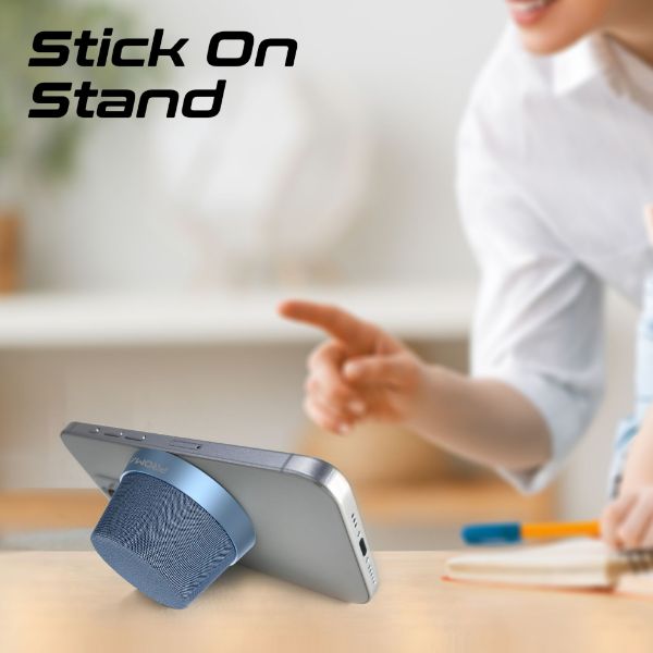 Picture of 3W Mini Bluetooth Speaker w/ Magsafe Compatible Base. Supports Music & Calls High