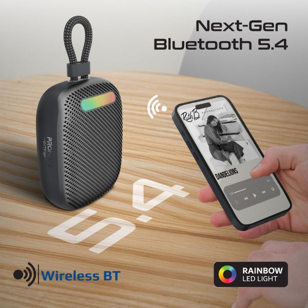 Picture of 7W Wireless HD Speaker with up to 14 Hours Playing ti IPX6 Water Resistant TWS