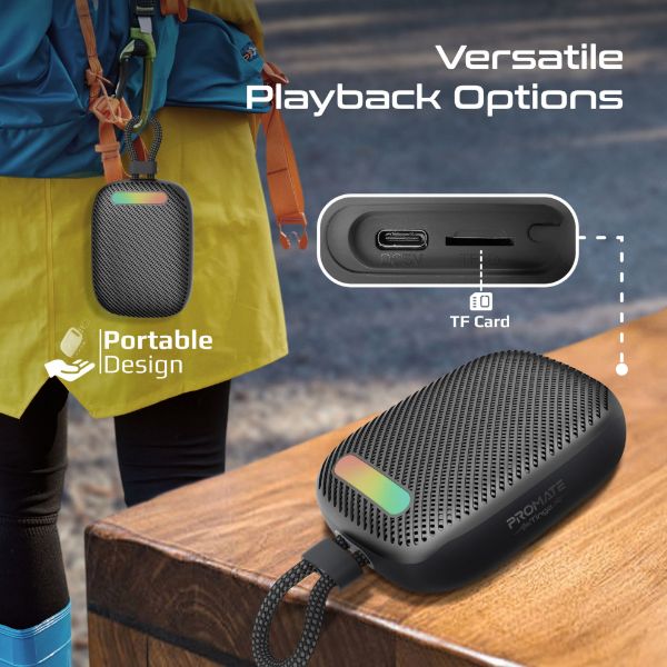 Picture of 7W Wireless HD Speaker with up to 14 Hours Playing ti IPX6 Water Resistant TWS