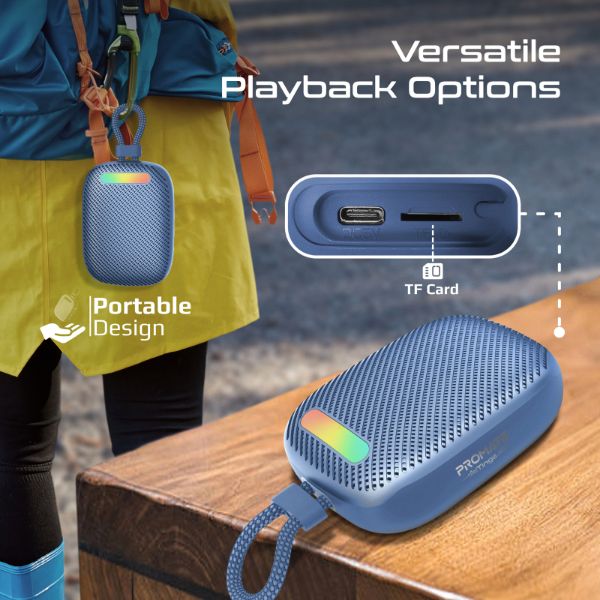 Picture of 7W Wireless HD Speaker with up to 14 Hours Playing ti IPX6 Water Resistant TWS