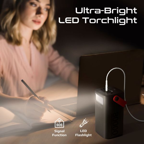 Picture of 80000mAh High Capacity Power Bank with 100W PD. Multiple Input/Output Ports 3